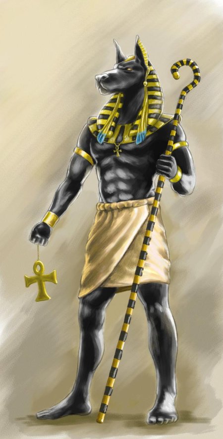 Анубис бог древнего египта