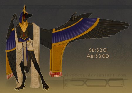 Анубис египетский бог