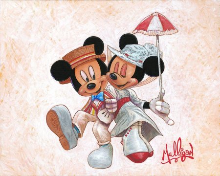 Микки и минни маус любовь