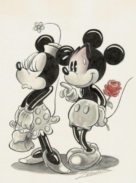 Микки маус рисунки
