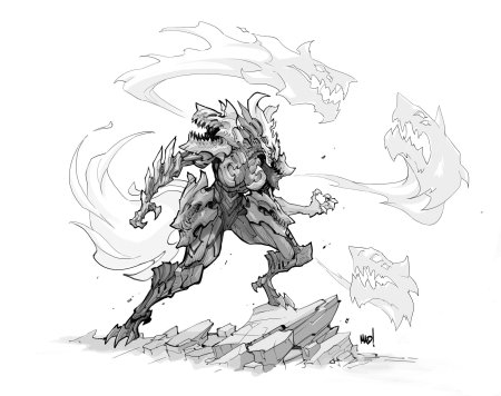 Варфрейм концепт арт