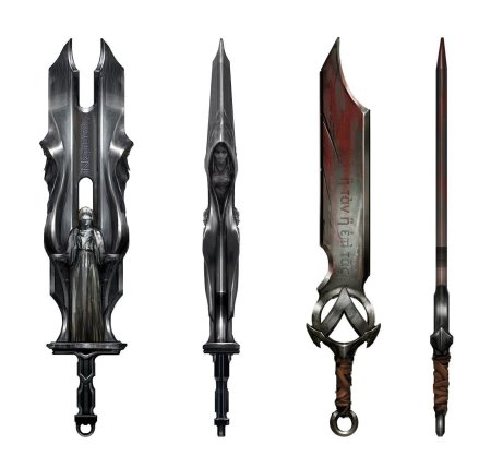 Оружие год оф вар концепт арт