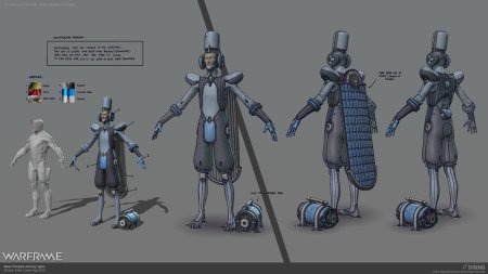 Варфрейм корпус концепт арт