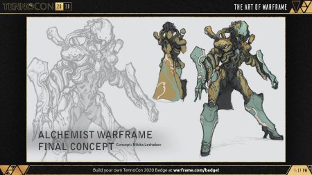 Варфрейм концепт арт