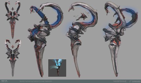 Варфрейм концепт арт