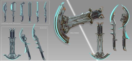 Варфрейм концепт арт оружие