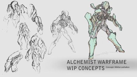 Варфрейм концепт арт