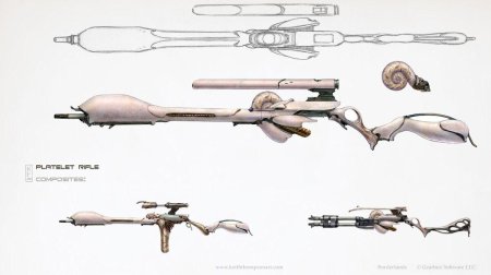 Концепт арт оружия бордерлендс