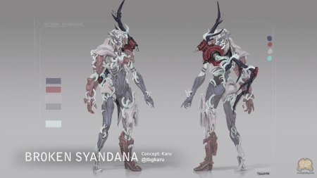 Варфрейм концепт арт