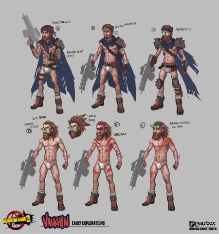 Borderlands концепт арт