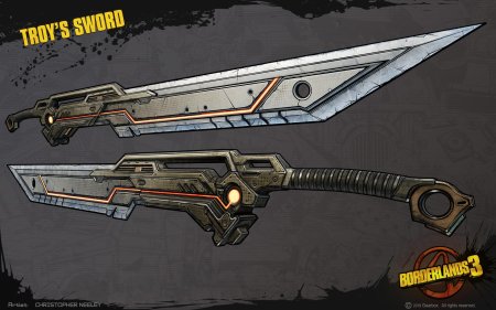 Бордерлендс оружие ближнего боя