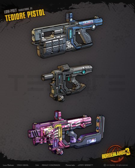 Borderlands tediore weapons
