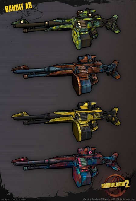 Оружие из бордерлендс 2