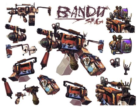 Borderlands bandit оружие
