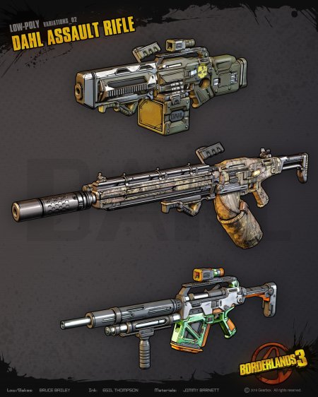 Бордерлендс пистолеты