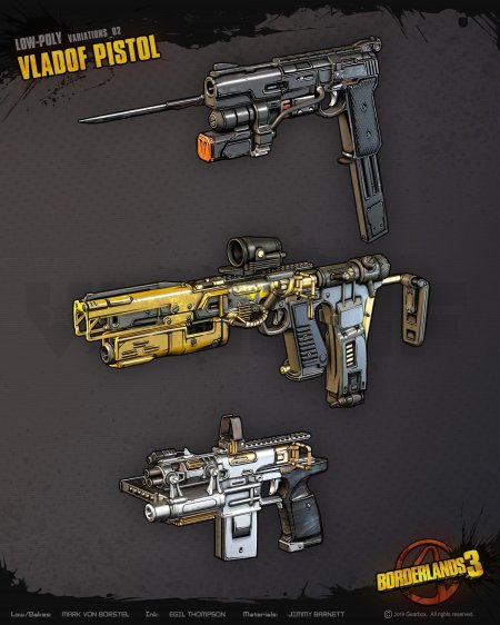 Borderlands 3 оружие владоф