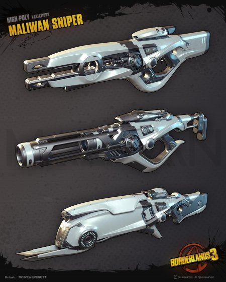 Бордерлендс 3 оружие