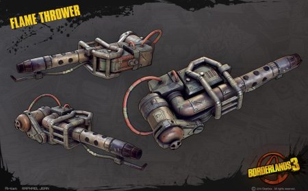 Оружие из borderlands 3