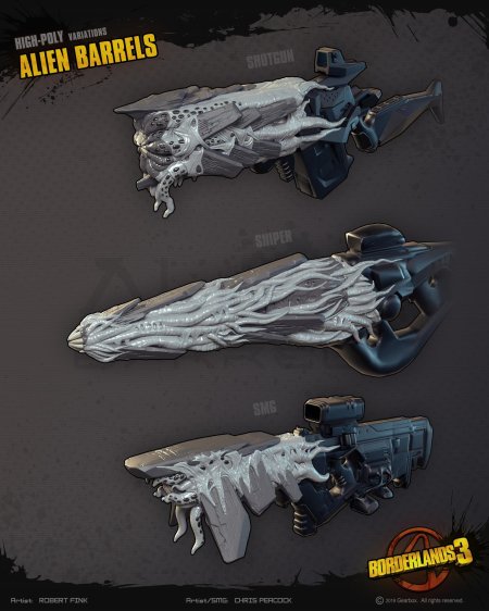 Borderlands 3 оружие