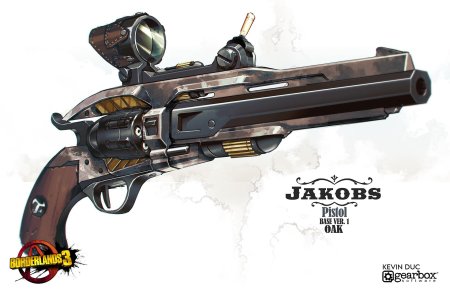 Borderlands 3 револьвер