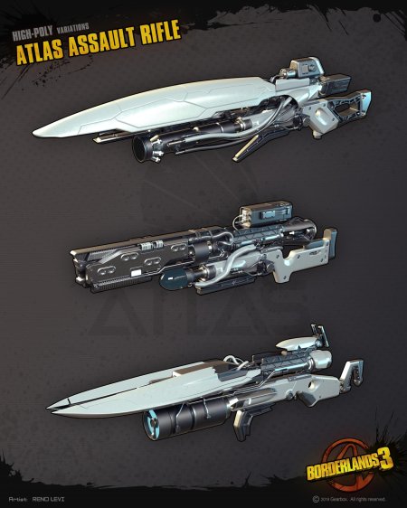 Borderlands 3 оружие
