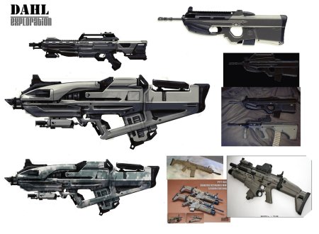 Концепт арт оружия