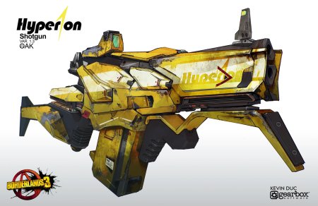 Borderlands 3 оружие hyperion