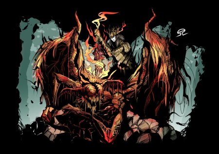 Демон принц dark souls