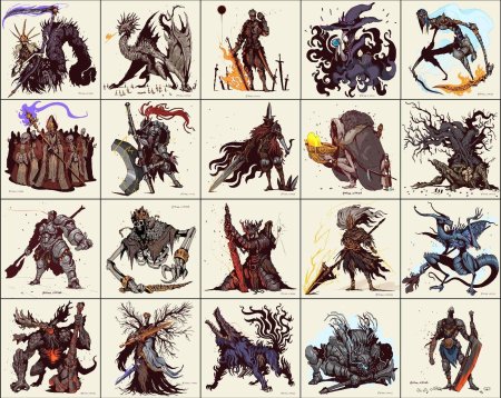 Боссы дарк соулс 1