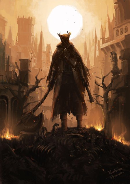 Bloodborne dark souls