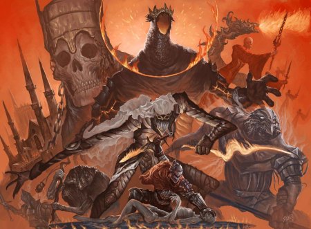 Дарк соулс арты боссов