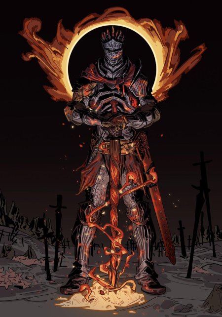 Dark souls 3 soul of cinder art
