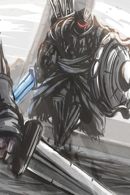 Преследователь dark souls art