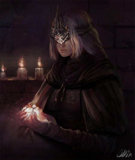 Dark souls 2 хранительница огня арт