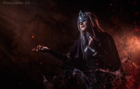 Firekeeper dark souls косплей