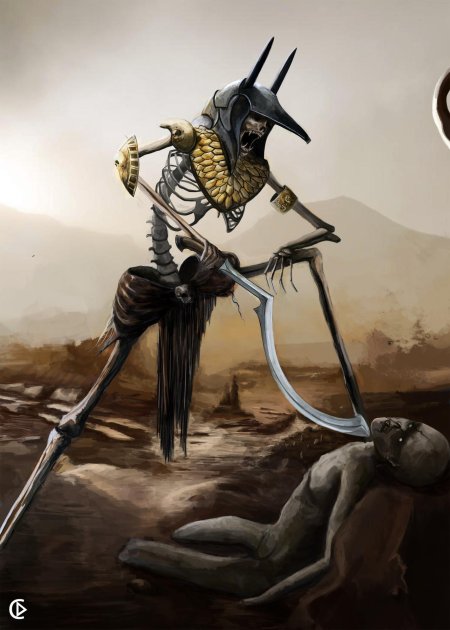 Бог смерти анубис