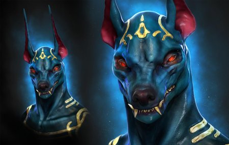 Бог египта анубис