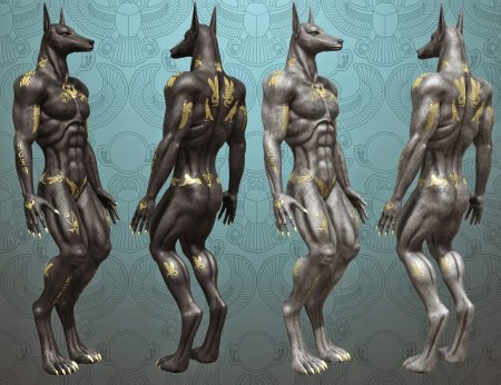 Анубис daz3d