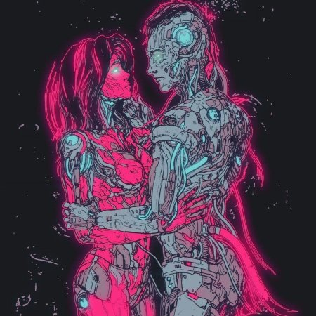 Cyberpunk 2077 киборги арт