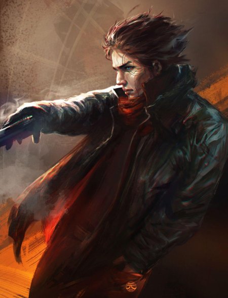 Мужчина арт