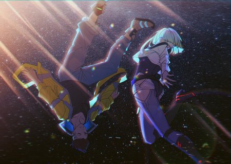 Киберпанк бегущие по краю арты