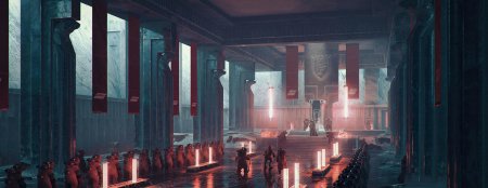 Тронный зал рим концепт арт