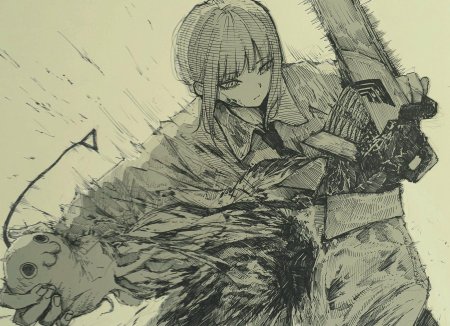 Аки хаякава человек бензопила