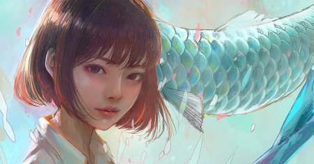 Девушка рыбы