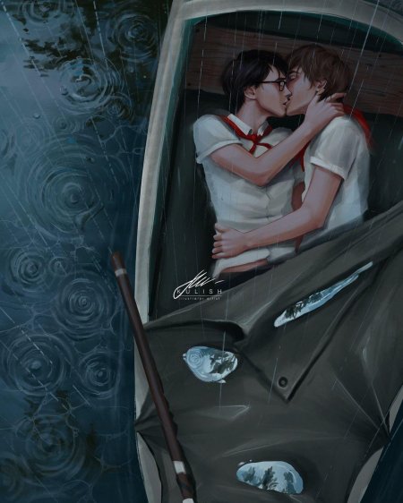 Юра и володя лето в пионерском галстуке арт