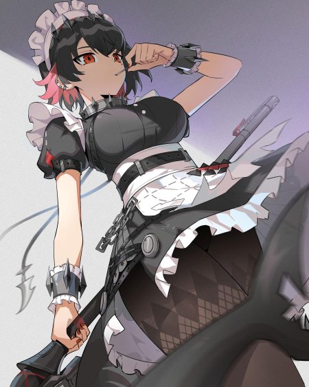 Аниме горничная