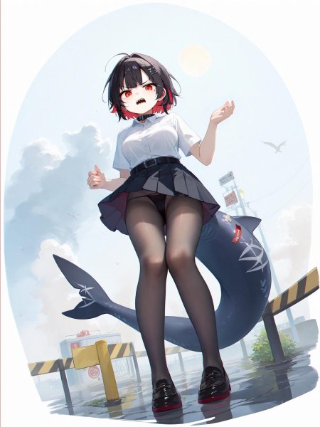 Aниме девушка рисунок