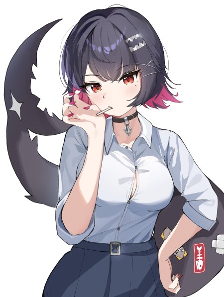 Красивая аниме девушка