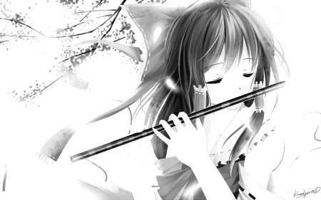 Девочка с флейтой