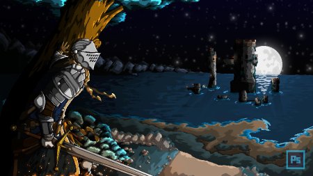 Dark souls пиксель арт